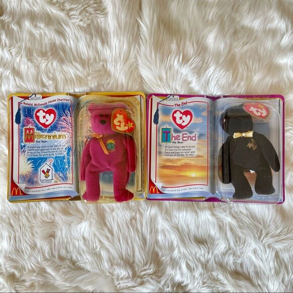 Complete Set McDonald’s Ty Teenie Beanie Babies 2000 - Picture 8 of 11
